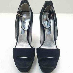 Prada Black Platform Heel.